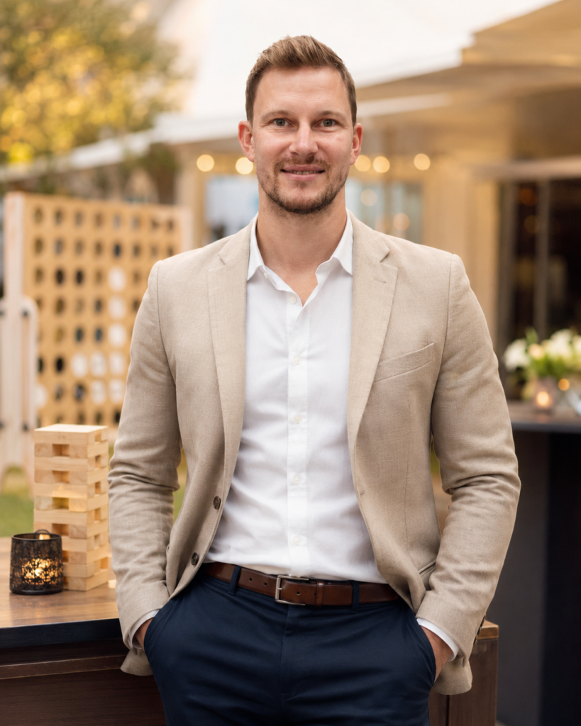 Jonas Ulshöfer als Gründer von lekker experience
